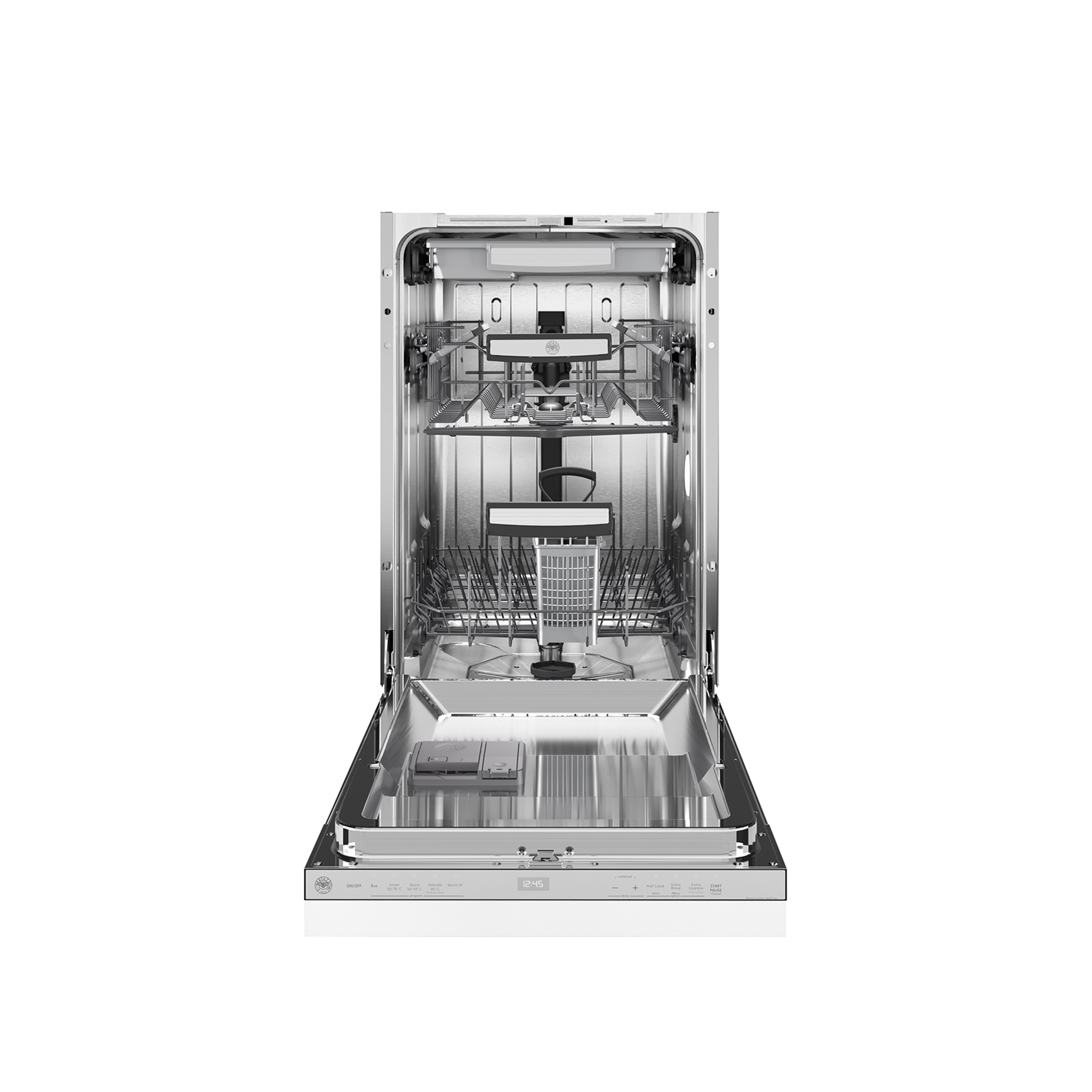 ΠΛΥΝΤΗΡΙΟ ΠΙΑΤΩΝ BERTAZZONI DW45S3IEPDC | ΠΛΗΡΩΣ ΕΝΤΟΙΧΙΖΟΜΕΝΟ 45εκ. | DoorONdooR